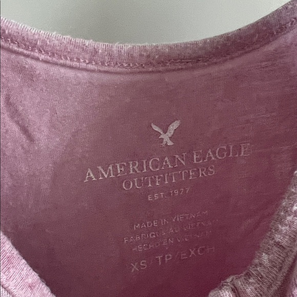 American Eagle Outfitters Mauve Camisole with Buttons - Picture 2 of 3